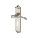 Heritage Brass - Maya Door Handle on Plate