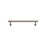 Heritage Brass - Knurled Cabinet Pull Handle with Rose