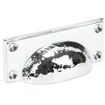Anvil Hammered Art Deco Drawer Pull
