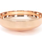 Smooth Copper Round Sink