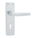 Aluminium Contract SAA Door Handles on Back Plate
