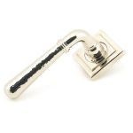 AnvilHammered Newbury Lever on Rose Set (Square) Unsprung