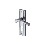 Heritage Brass - Boston Door Handle on Plate
