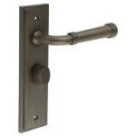 Burlington Highgate Door Handles On Back Plate with Turn & Release