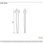 Black Oxide Rosehead Nail (1kg)