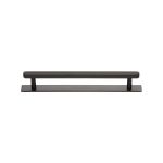 Heritage Brass - Hexagonal Cabinet Pull Handle with Plate