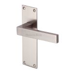 Heritage Brass - Metro Door Handle on Plate