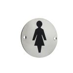 Stainless Steel Female Symbol