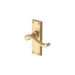 Heritage Brass - Bedford Short Door Handle on Plate