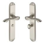 Heritage Brass - Algarve Long Door Handle on Plate