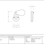 From The Anvil Plain Escutcheon