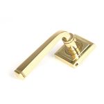 Avon Round Lever on Rose Set (Square)