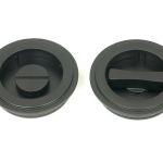 Anvil Art Deco Round Pull - Privacy Set