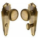 Heritage Brass - Broadway Door Knob on Plate