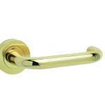 Thame Door Handles On Rose