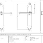 From The Anvil Tudor Lever Set