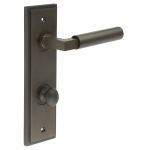 Burlington Westminster Door Handles On Back Plate with Turn & Release