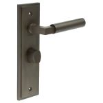 Burlington Westminster Door Handles On Back Plate with Turn & Release