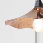 Smooth Copper Flora Wall Light