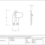 Anvil Gothic Escutcheon & Cover
