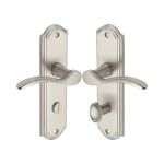 Heritage Brass - Howard Door Handle on Plate