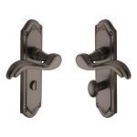 Heritage Brass - Lisboa Door Handle on Plate