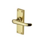 Heritage Brass - Windsor Short Door Handle on Plate