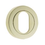 Jedo Designer Oval Profile Escutcheons on 50mm Round Rose