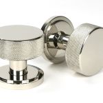 Anvil Brompton Mortice/Rim Knob Set (Art Deco)