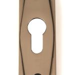 Round Euro Escutcheon (Art Deco)