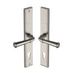 Heritage Brass - Colonial LH Door Handle on Plate