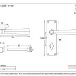 From The Anvil Straight Lever Set