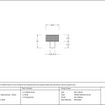Anvil Brompton Cabinet Knob