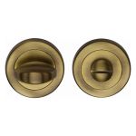Heritage Brass - Round Bathroom Turn & Release - V0678