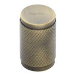 Heritage Brass - Cylindric Knurled Cabinet Knob