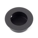 Black 30mm Ø Small Flush Pull