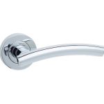 Curve Door Handles On Rose