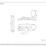 From The Anvil Sash Hook Fastener