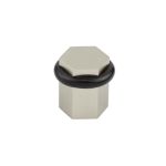 Burlington Hexagonal Floor Mounted Doorstops