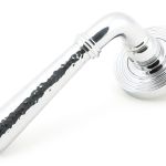 Anvil Hammered Newbury Lever on Rose Set (Beehive)
