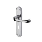 Heritage Brass - Gloucester Door Handle on Plate