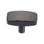 Heritage Brass - Rectangular Hammered Cabinet Knob