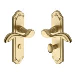 Heritage Brass - Lisboa Door Handle on Plate