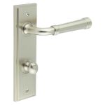 Burlington Highgate Door Handles On Back Plate with Turn & Release