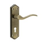 Jedo Paris Suite Lever on Back Plate