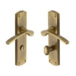 Heritage Brass - Diplomat Door Handle on Plate