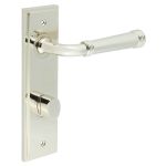 Burlington Highgate Door Handles On Back Plate with Turn & Release