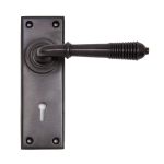 From The Anvil Reeded Lever on Backplate Set