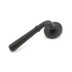 Anvil Hammered Newbury Lever on Rose Set (Beehive)