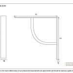 From The Anvil Plain Shelf Bracket